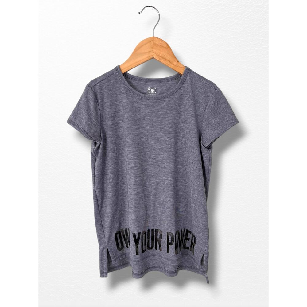 Athleta Girl Limitless Power Tee, Size 7 - Picture 9 of 10